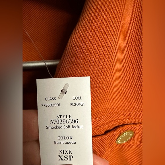 White House Black Market Smocked Soft Jacket Size XS - Picture 6 of 7